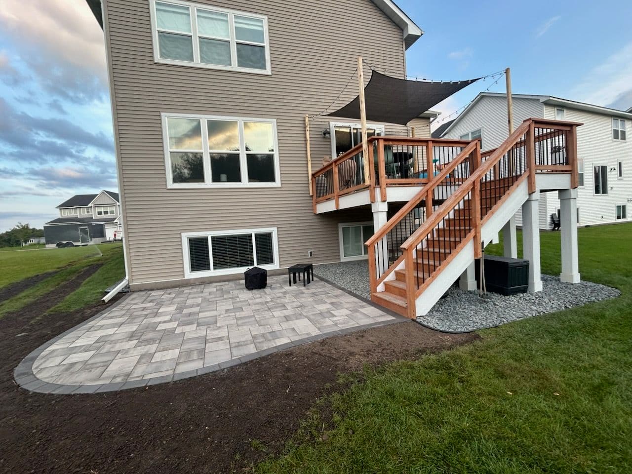 Stunning Patio and Landscaping in Hugo image