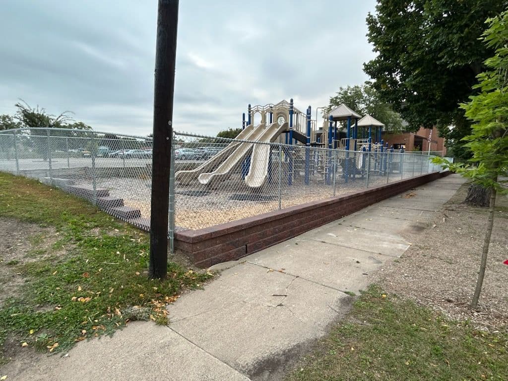 St. Paul Playground Gets Safety Upgrade with Retaining Wall image