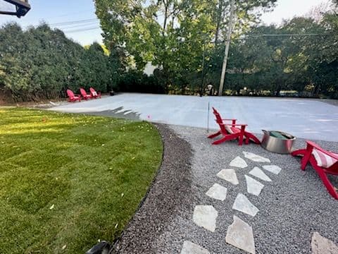 Gallery photos for Backyard Pickleball Court Installation in St. Paul: Image #2