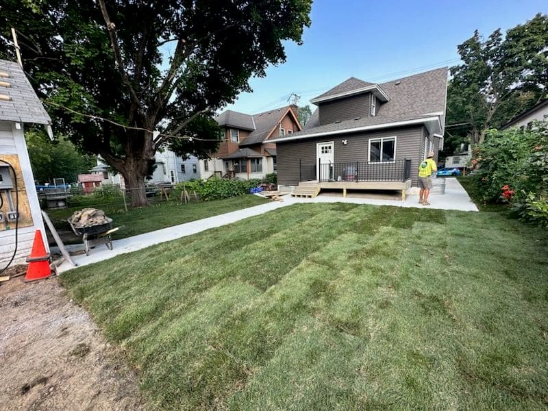 Gallery photos for Sod and Fire Pit Excellence in St. Paul: Image #1