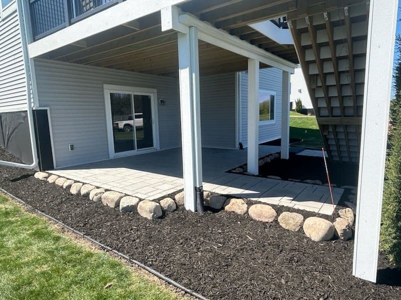 Sleek Patio Installation in Woodbury image