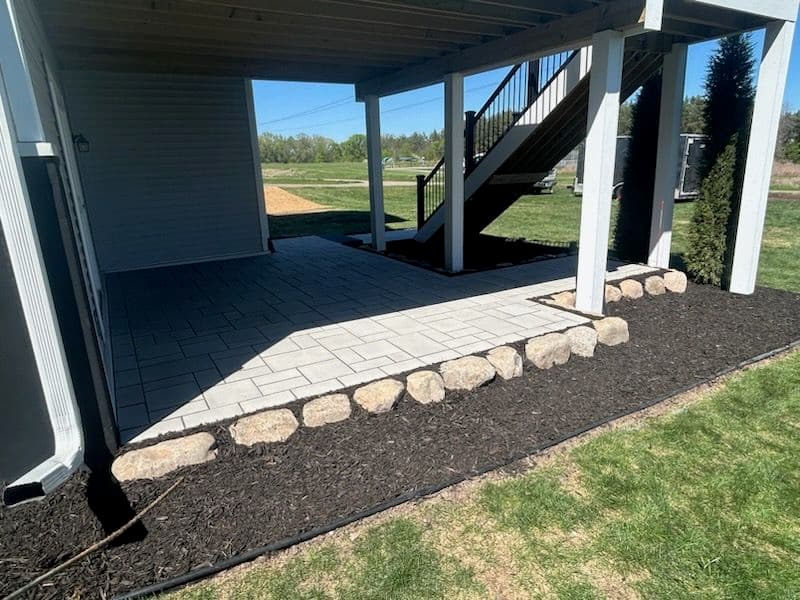 Gallery photos for Sleek Patio Installation in Woodbury: Image #1