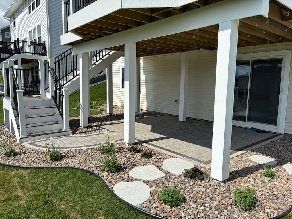 Outdoor Patio and Walkway Transformation image