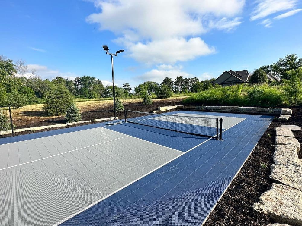 Gallery photos for Pickleball Court Installation: Image #3