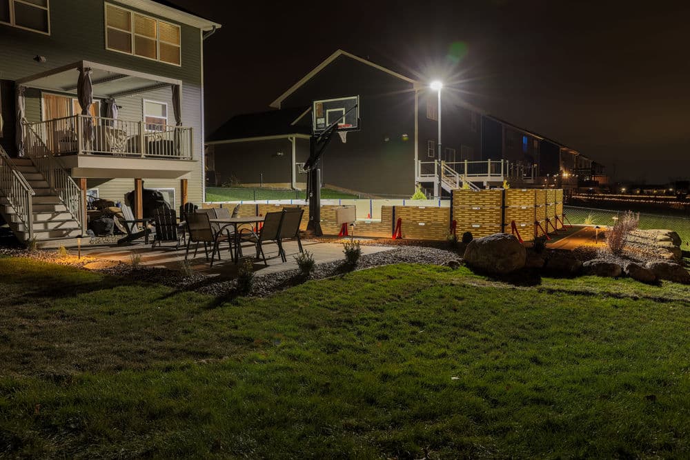 Gallery photos for Stunning Backyard Sports Court Installation in Cottage Grove: Image #5