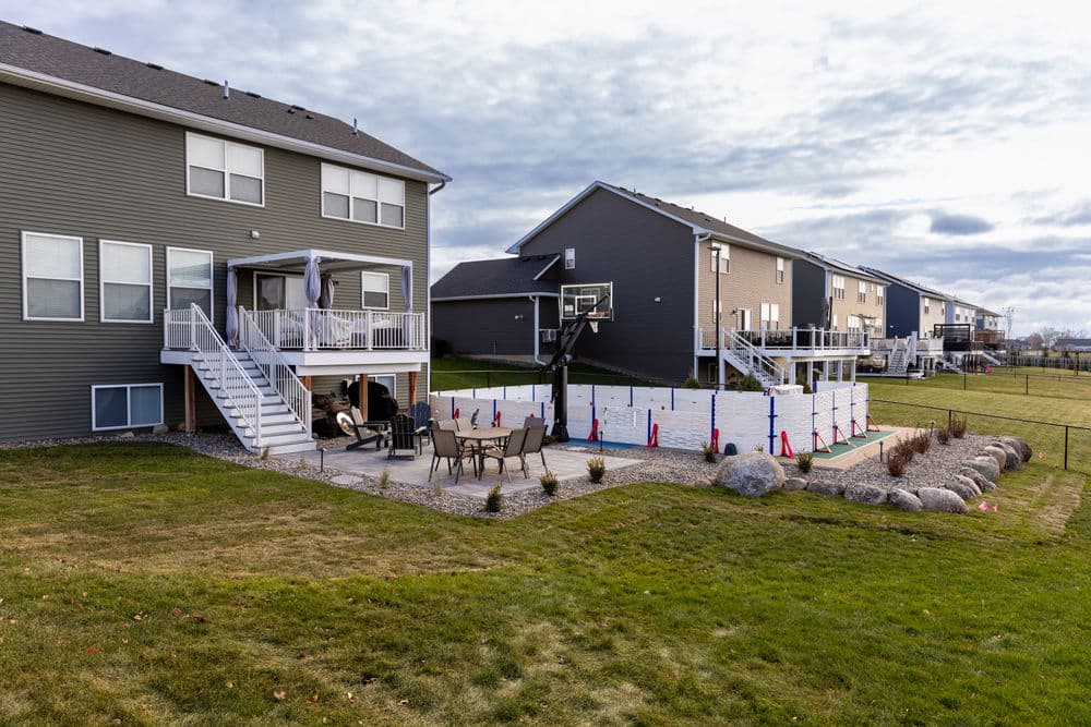 Gallery photos for Stunning Backyard Sports Court Installation in Cottage Grove: Image #11