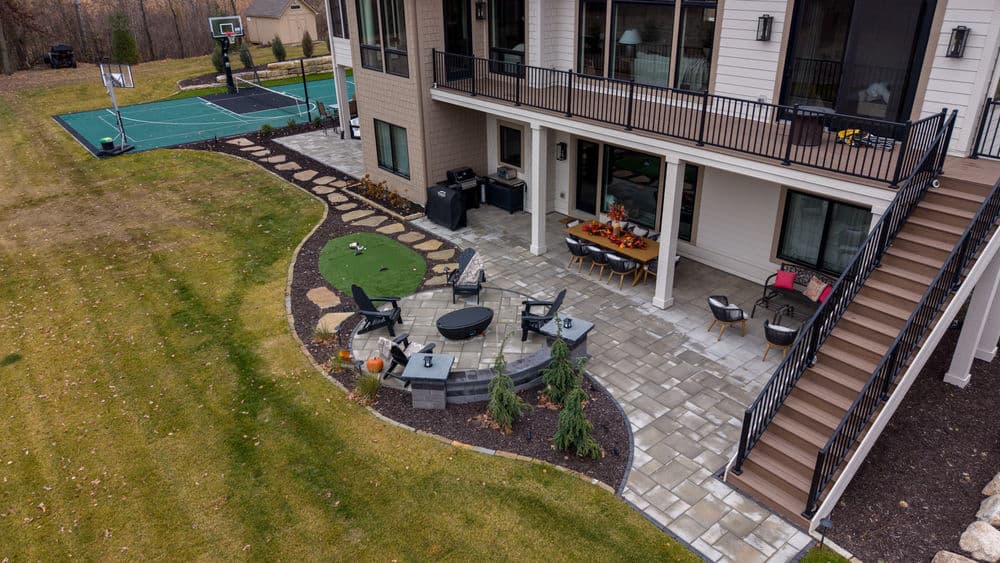 Backyard Oasis Completed in St. Paul image